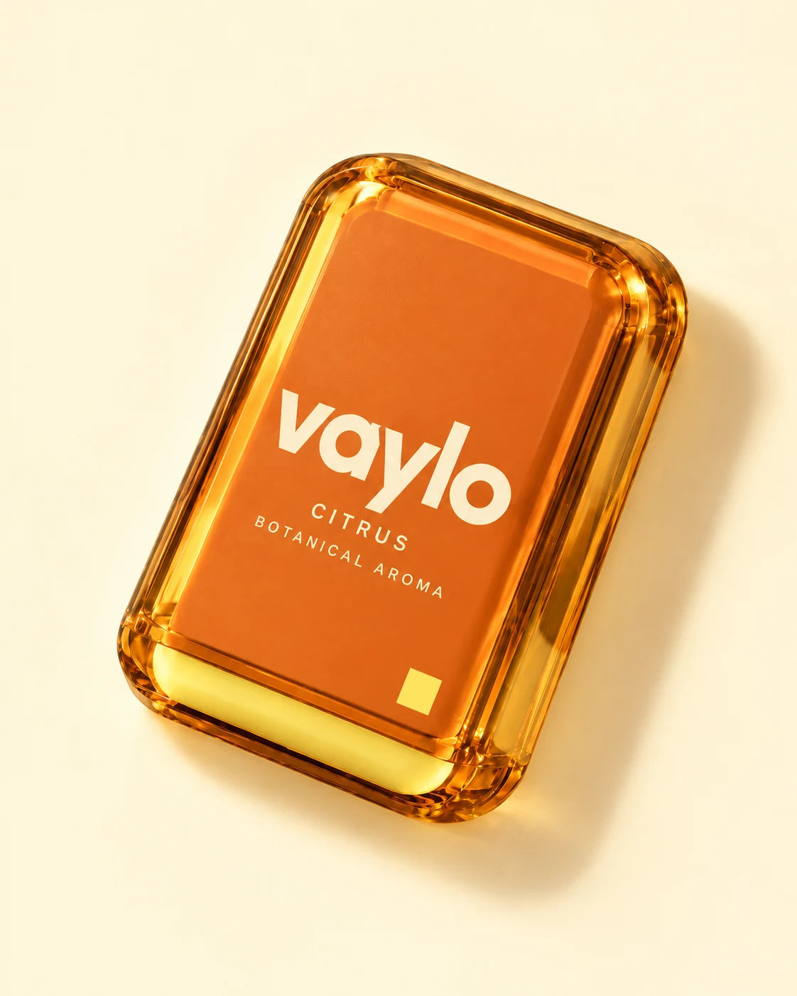 VAYLO Citrus — angled view packaging concept